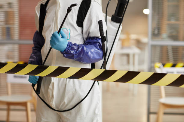 Professional Biohazard technician working in Belle Mead, NJ